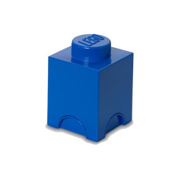 LEGO úložný box 125x125x180mm - modrý