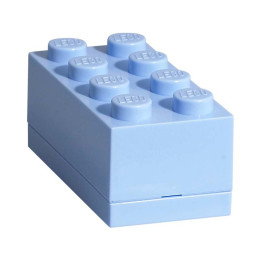 LEGO Mini Box 46x92x43mm - světle modrý