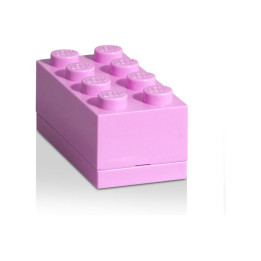 LEGO Mini Box 46x92x43mm - růžový