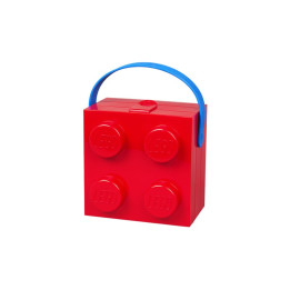LEGO box s rukojetí 166x165x117mm - červený