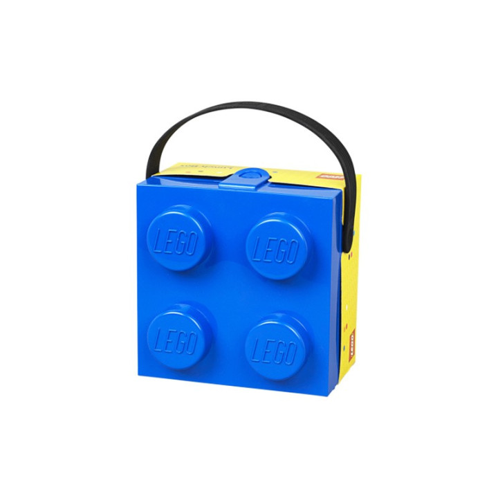 LEGO box s rukojetí 166x165x117mm - modrý
