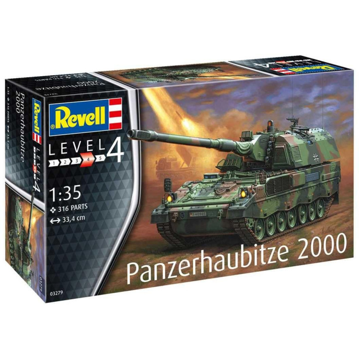 Plastic ModelKit tank 03279 - Panzerhaubitze 2000 (1:35)