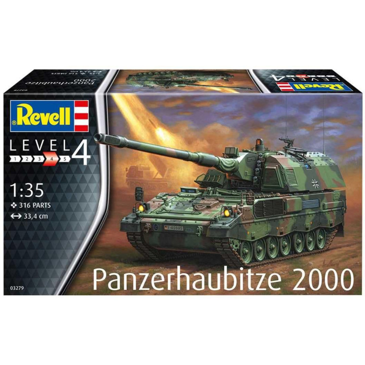 Plastic ModelKit tank 03279 - Panzerhaubitze 2000 (1:35)