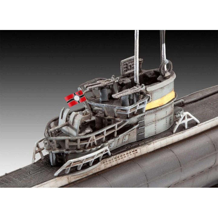 ModelSet ponorka 65154 - German Submarine Type VII C/41 (1:350)