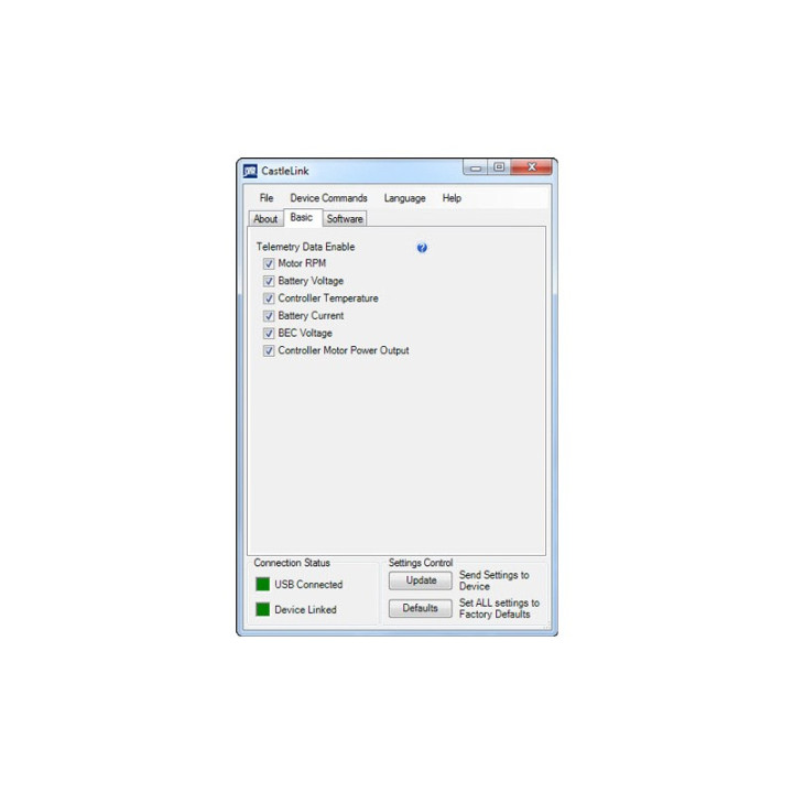 Castle Telemetry Link Spektrum XBUS