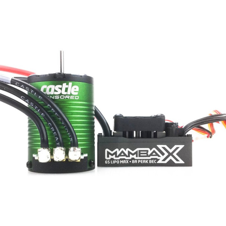 Castle motor 1406 4600ot/V senzored s reg. Mamba X