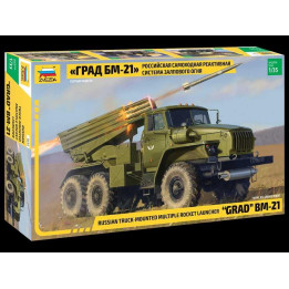 Model Kit military 3655 - BM-21 Grad Rocket Launcher (1:35)