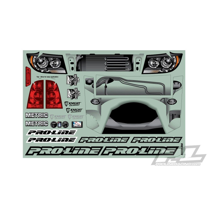 Karoserie čirá METRIC Crawler pro 313mm podvozky