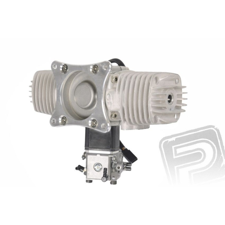 Motor GP 76 ccm V2 včetně tlumiče a příslušenství