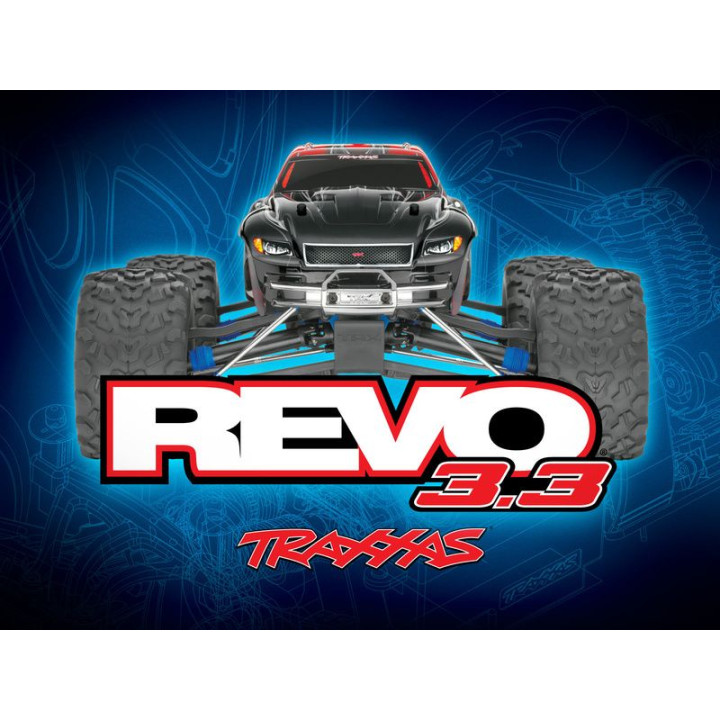 Traxxas Nitro Revo 1:8 TQi s BlueTooth RTR zelené