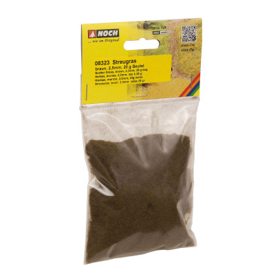 Posypová tráva, hnedá, 2,5 mm, 20 g