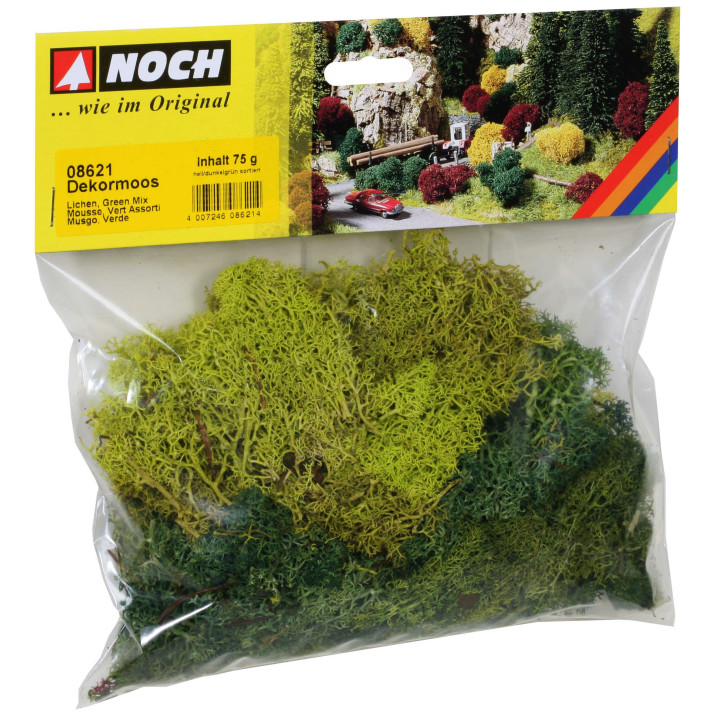 Mach, svetlo a tmavo zelený mix, 75g
