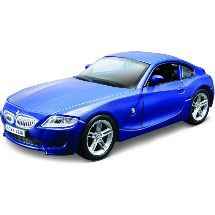 Bburago BMW Z4 M Coupe 1:32 modrá metalíza