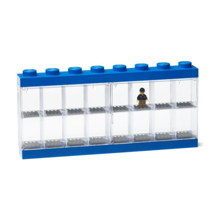LEGO sběratelská skříňka velká - modrá
