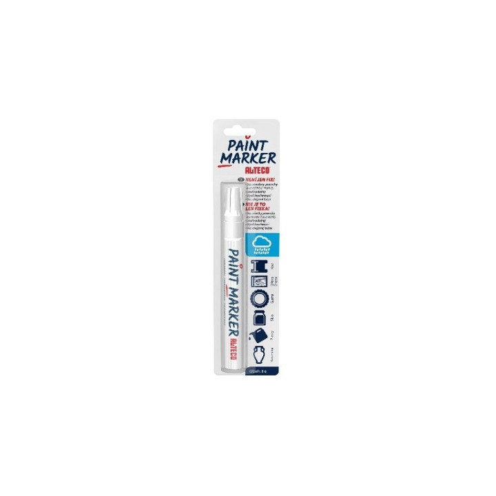ALTECO Paint Marker bílý popisovač