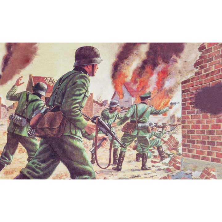 Classic Kit VINTAGE figurky A00705V - WWII German Infantry (1:76)
