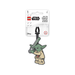 LEGO jmenovka na zavazadlo Star Wars Yoda