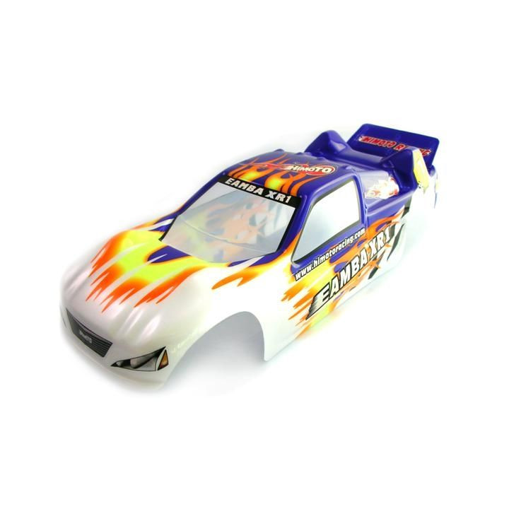 Karosérie lakovaná Himoto Truck 1:10 (bílo-modro-oranžová)