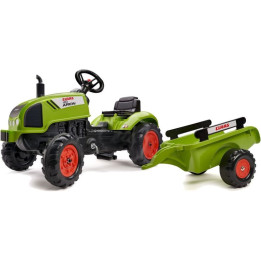 FALK - Šlapací traktor Claas Arion 410 s vlečkou