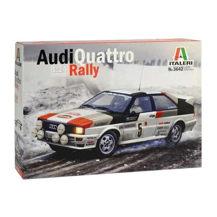Model Kit auto 3642 - Audi Quattro Rally (1:24)