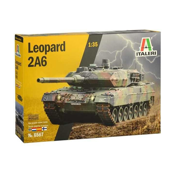 Model Kit tank 6567 - Leopard 2A6 (1:35)