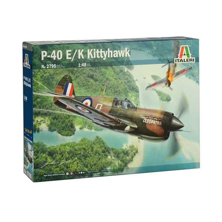 Model Kit letadlo 2795 - P-40E/K Kittyhawk (1:48)