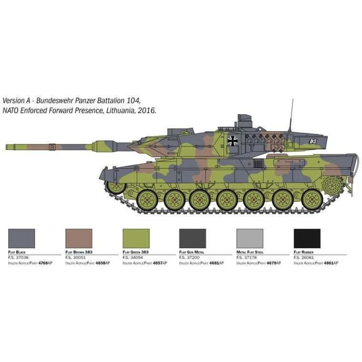 Model Kit tank 6567 - Leopard 2A6 (1:35)