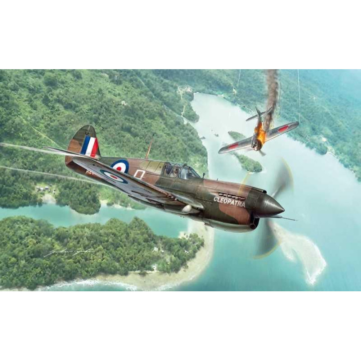 Model Kit letadlo 2795 - P-40E/K Kittyhawk (1:48)