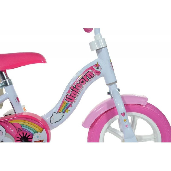 DINO Bikes - Dětské kolo 10" Jednorožec