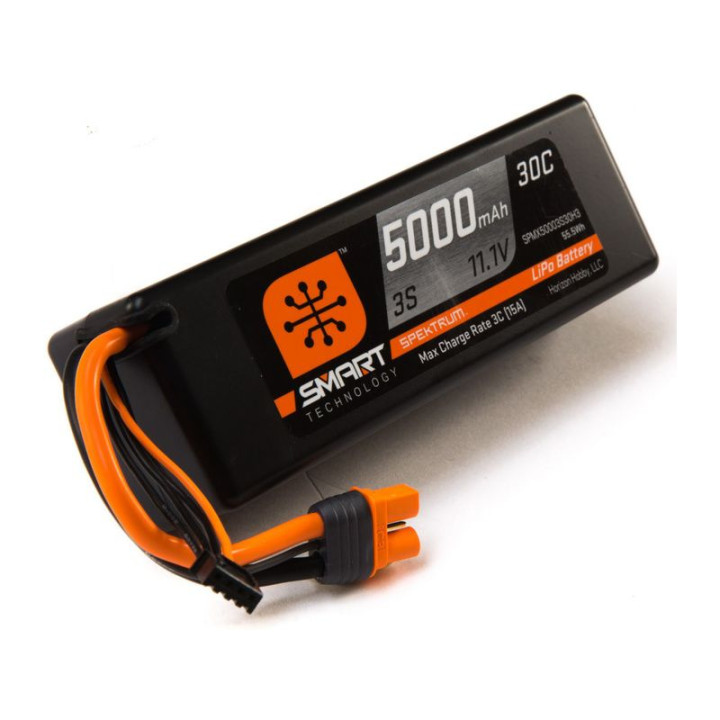 Spektrum Smart LiPo 11.1V 2200mAh 50C IC3