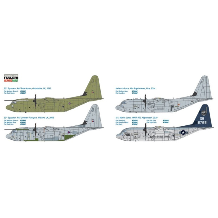 Model Kit letadlo 2746 - C-130J C5 HERCULES (1:48)