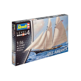 Plastic ModelKit loď 05416 - USS America (1:56)
