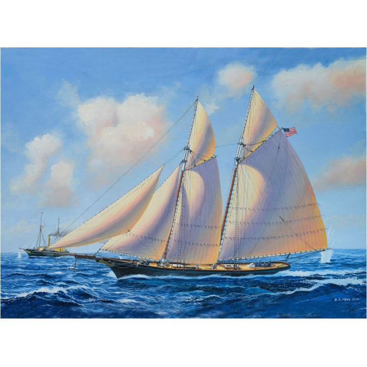 Plastic ModelKit loď 05416 - USS America (1:56)