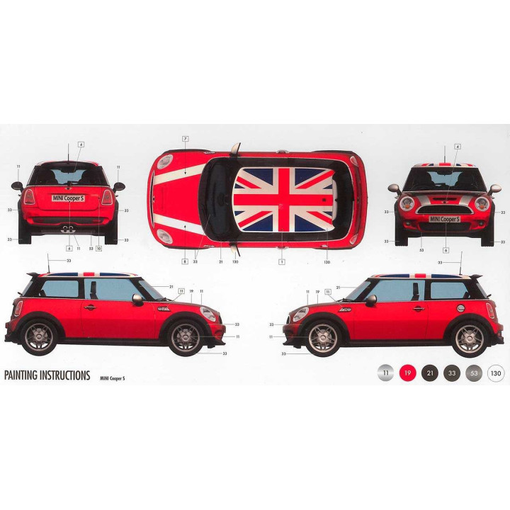 Starter Set auto A50125 - MINI Cooper S (1:32)