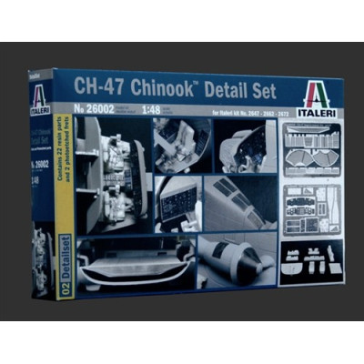 Model Kit doplňky 26002 - CH-47 CHINOOK SUPER DETAIL SET 1/48 (1:48)