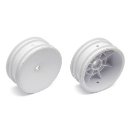 Predné disky biele pre 4WD (HEX) - 2 ks