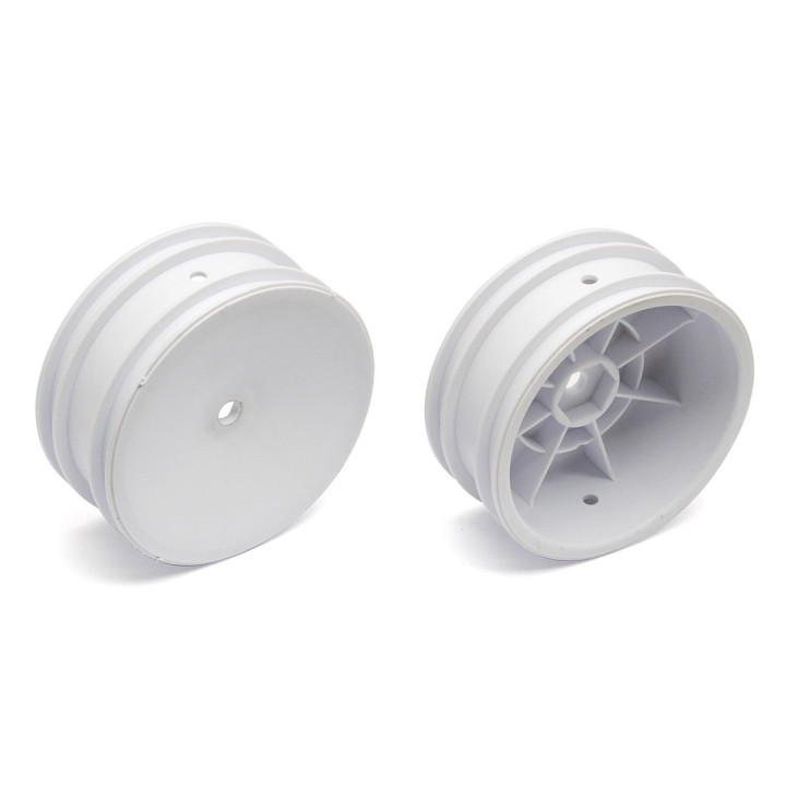 Predné disky biele pre 4WD (HEX) - 2 ks