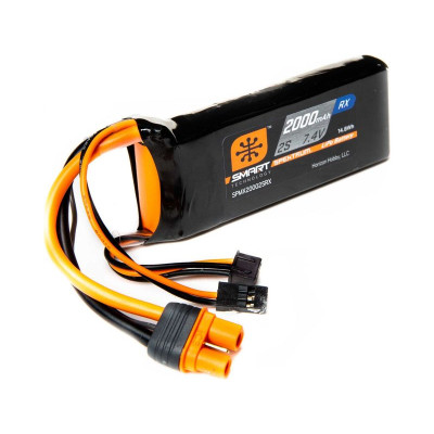 Spektrum Smart LiPo 2000mAh 2S 7.4V Rx IC3