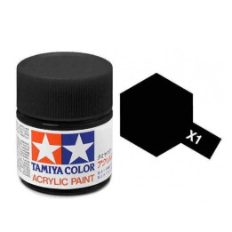 Tamiya Color X-1 Black gloss 23ml