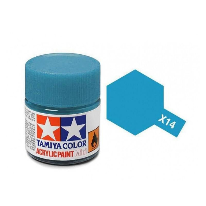 Tamiya Color X-14 Sky Blue gloss 10ml