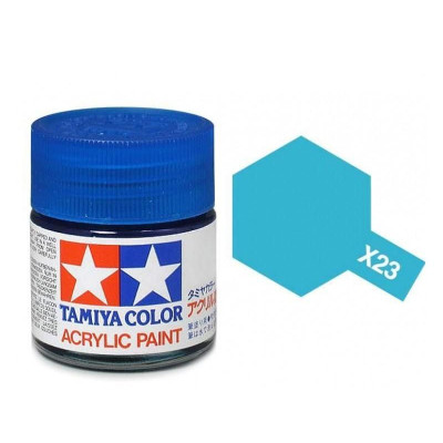 Tamiya Color X-23 Clear Blue gloss 10ml