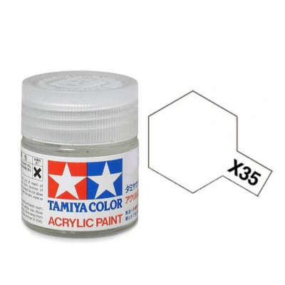 81535 X-35 Semi Gloss Clear Tamiya Color Acrylic Paint 10ml