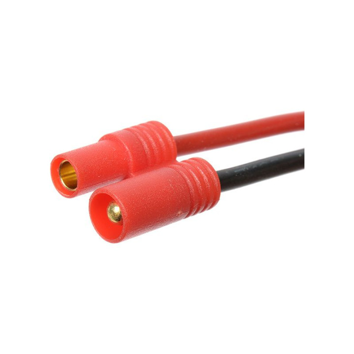 Konektor zlacený 3.5mm samec s kabelem 14AWG 10cm