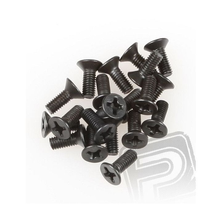 Šroub se zápustnou hlavou 3x8mm, TS-4N,MTA-4 S.H., ER-1, TS-4E, AT-10, HAM S18, S-HAWK