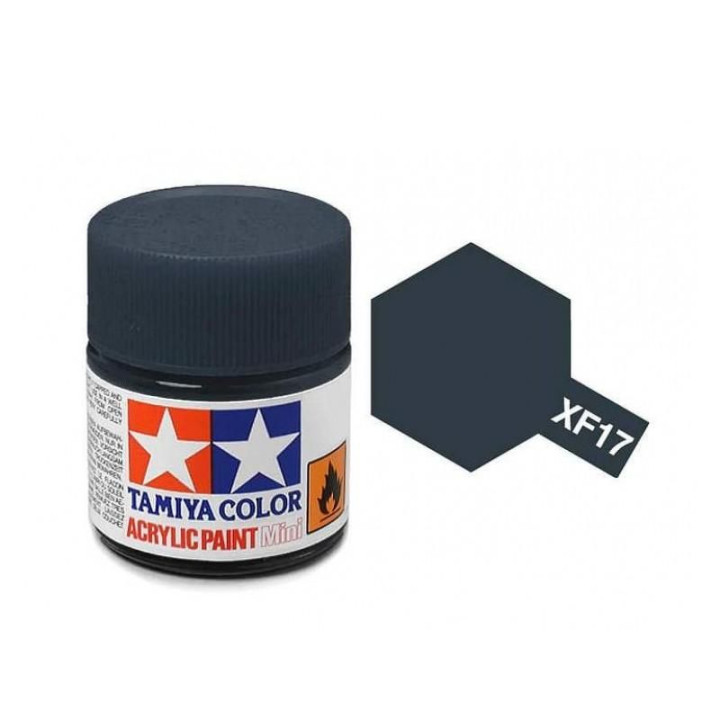 Tamiya Color XF-17 Flat Sea Blue 10ml