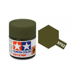Tamiya Color XF-62 Flat Olive Drab 10ml