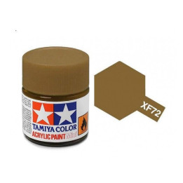 81772 XF-72 Flat JGSDF Brown Tamiya Color Acrylic Paint 10ml
