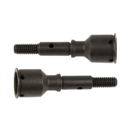 RC10B74 zadní CVA osy kol, 62 mm