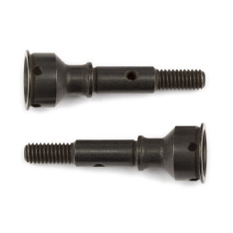 RC10B74 zadní CVA osy kol, 66 mm