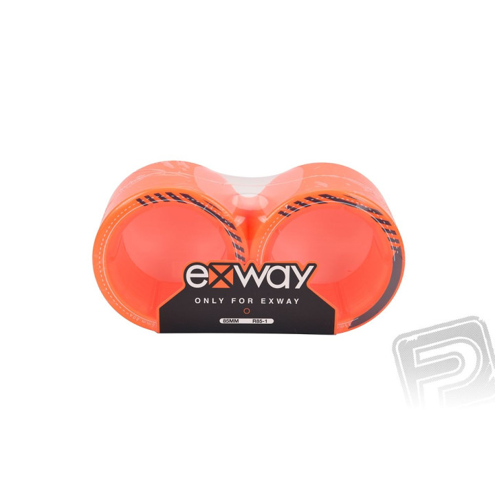 Exway X1 kolečka zadní (2gen) (bez motoru) 85mm ORANŽOVÁ - pár